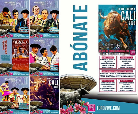 Cali 2025: Carteles con Tradición, Valor y Leyenda en el Ruedo