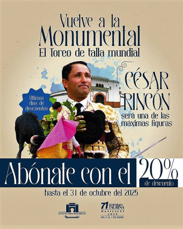 El Maestro Vuelve a Manizales: Últimos Días para Abonarte