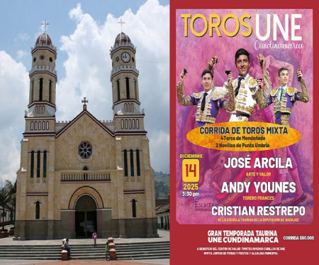 Une en Feria: ¡La plaza debe reventar este 14 de diciembre!