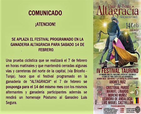 Altagracia se Cita el 14-F: Cuando la Afición Responde