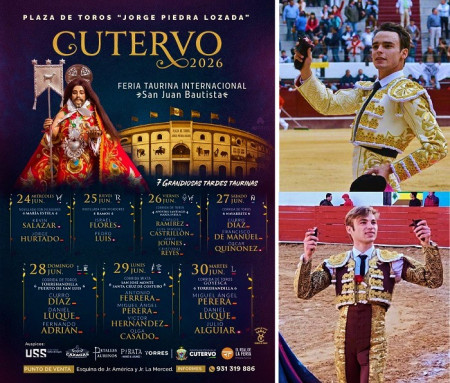 Castrillón y Younes, Sangre Nueva en Cutervo 2026