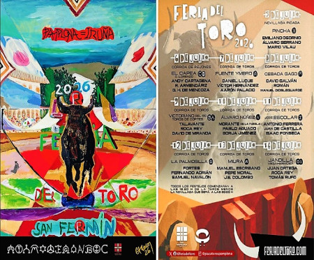 Carteles: América En El Corazón de Pamplona