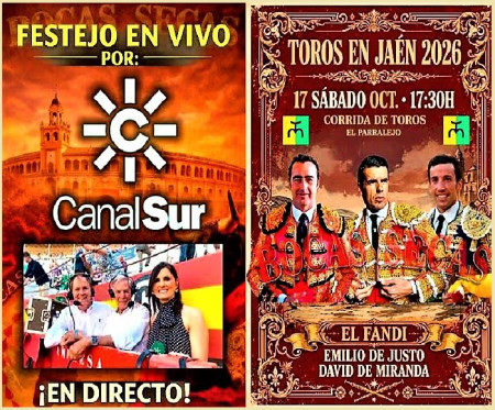 Jaén, El Parralejo y Tres Figuras en Directo por Canal Sur