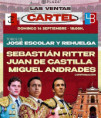 Ritter y Juan de Castilla, Historia Colombiana en Las Ventas